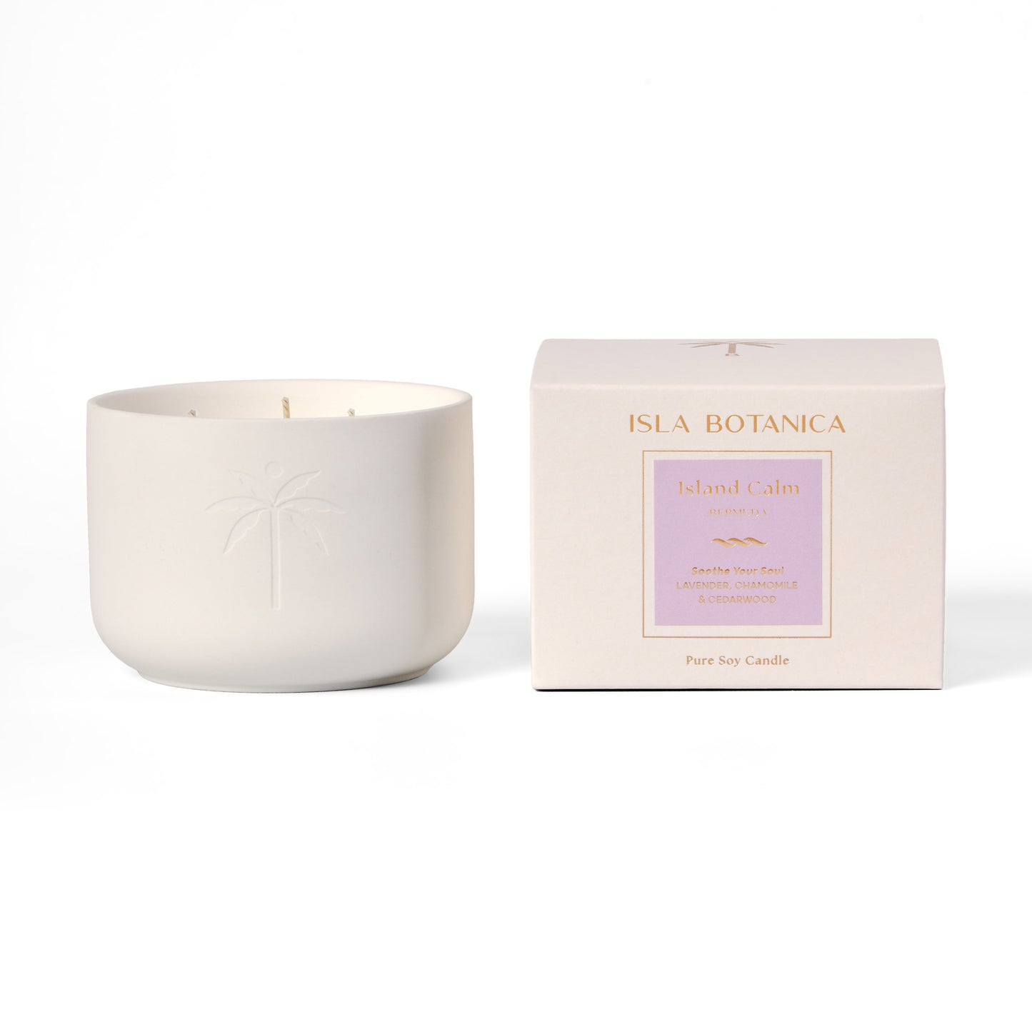 Island Calm – Grand Candle 450g, Triple Wick