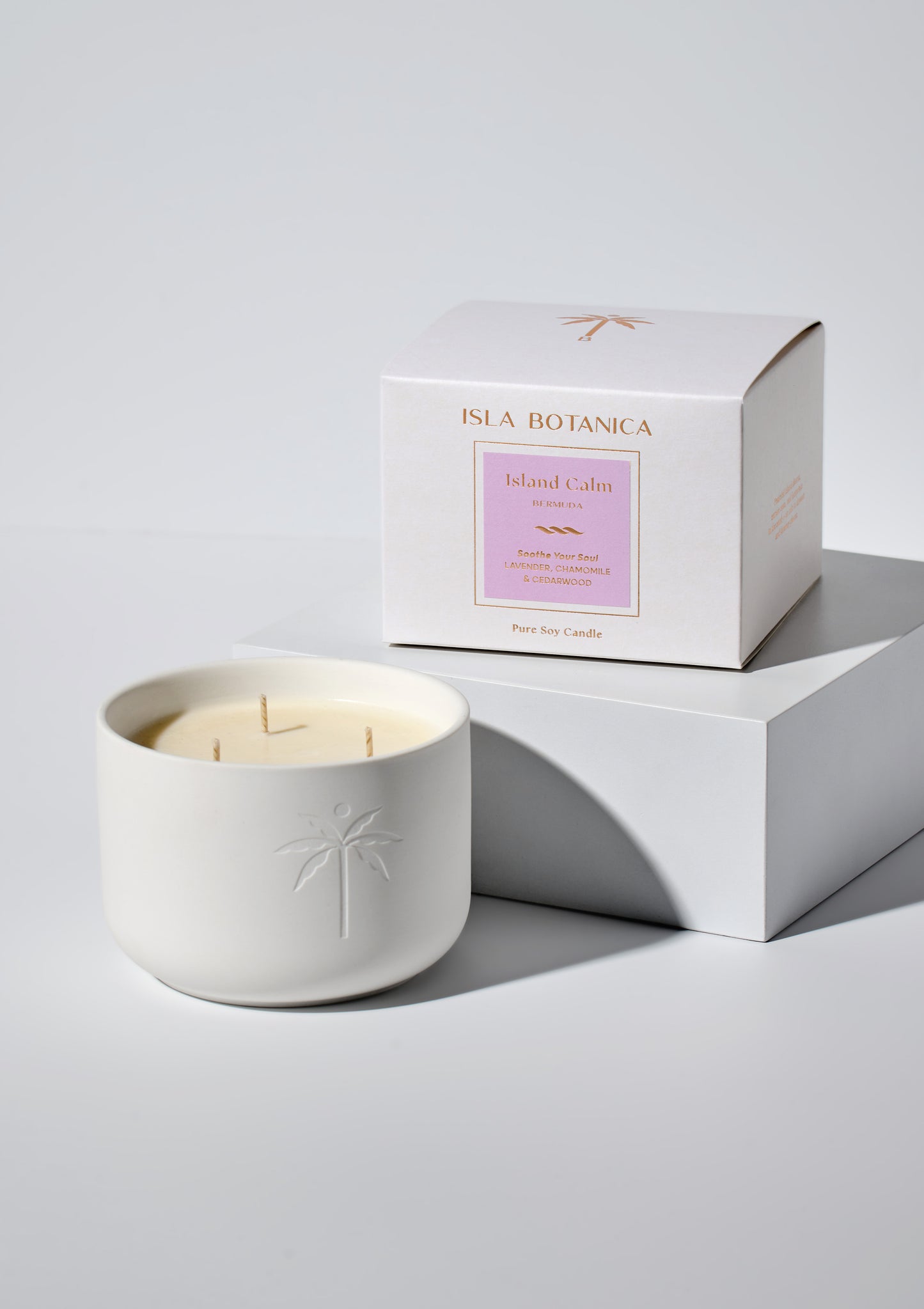 Island Calm – Grand Candle 450g, Triple Wick