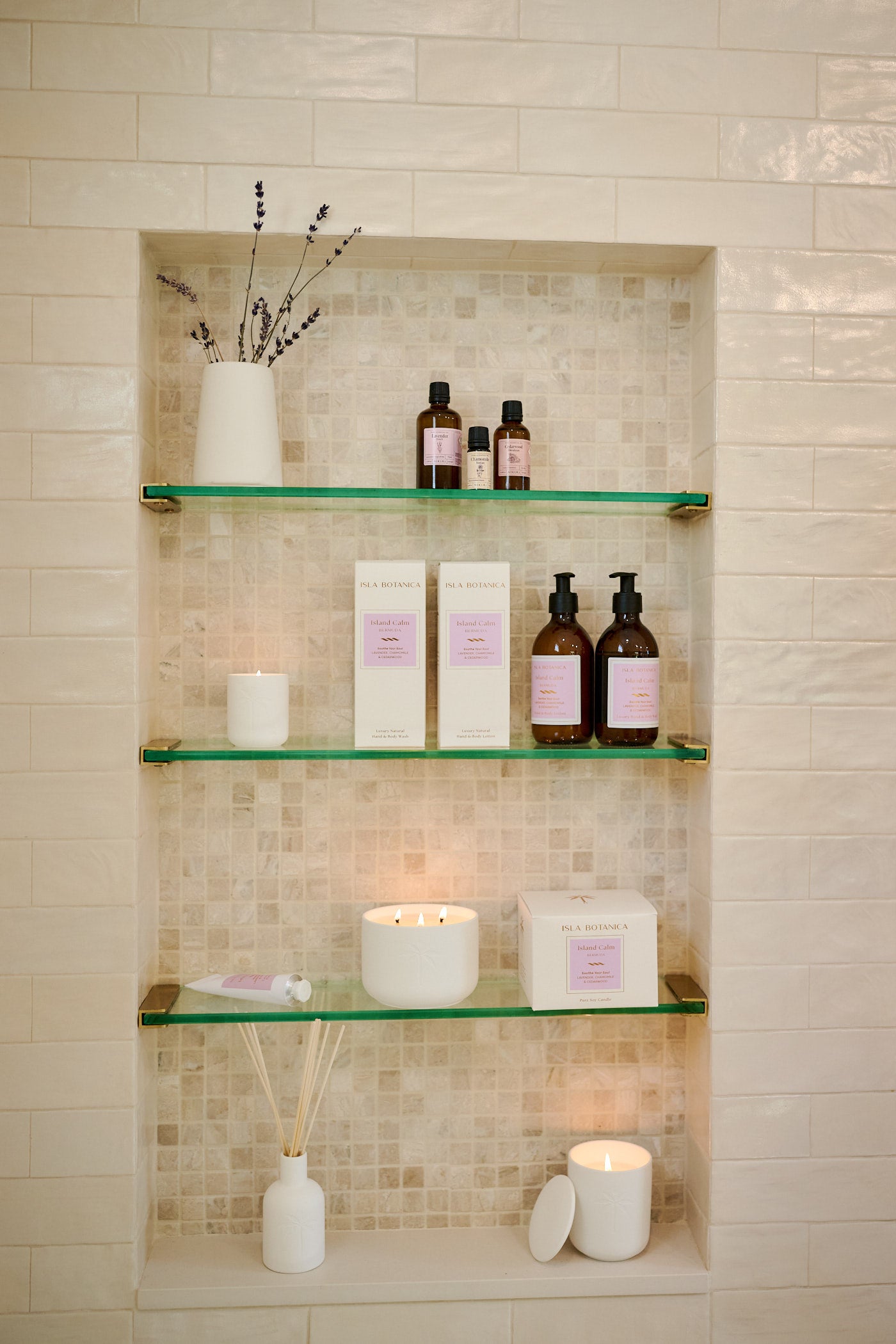 Island Calm – Grand Candle 450g, Triple Wick